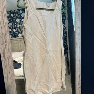 Banana Republic White Work Dress